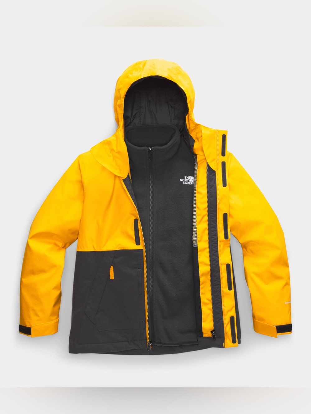 The North Face VORTEX TRICLIMATE shell & fleece layer BOYS sz 18-20 Raincoat ski